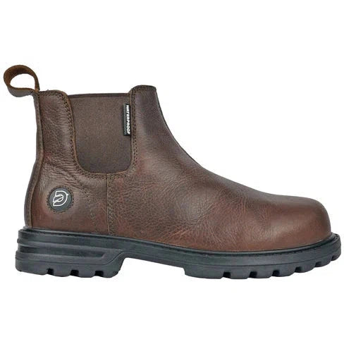 DieHard Men's Nitro Composite Toe Slip Resistant Work Boot - Brown DH60860  - Overlook Boots