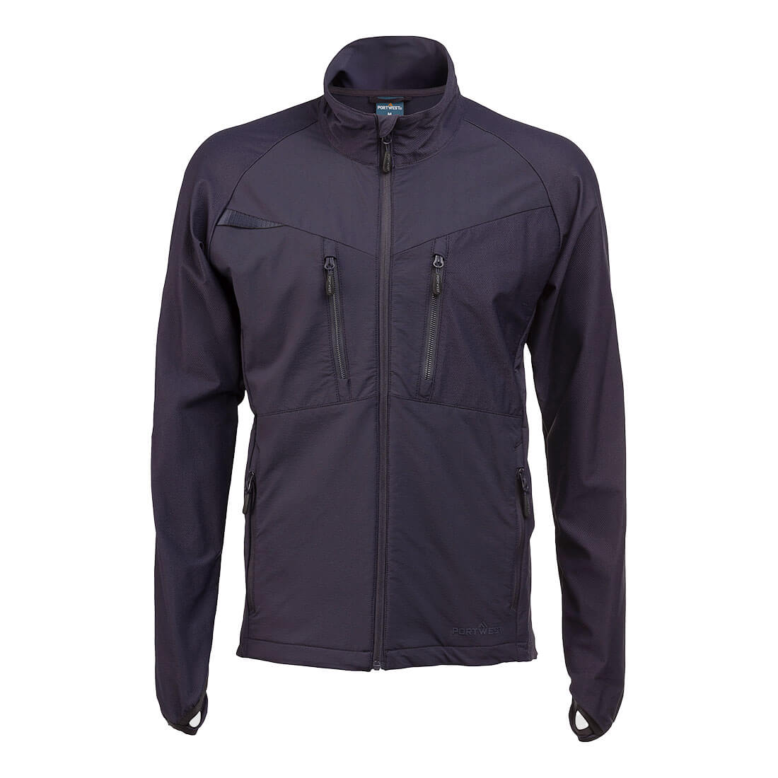 Portwest DX4 Zip Lightweight Mid Layer - All Navy - DX480 Small / Blue / Navy - Overlook Boots