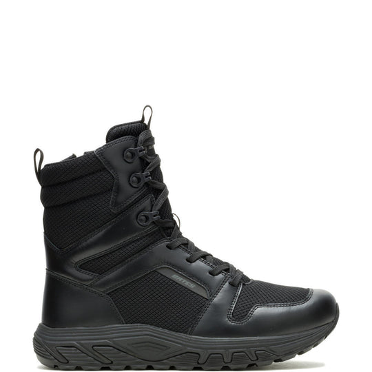 Bates Rush 2 Tall Side Zip Men's Tactical Boot - Black - E02248 7 / Medium / Black - Overlook Boots