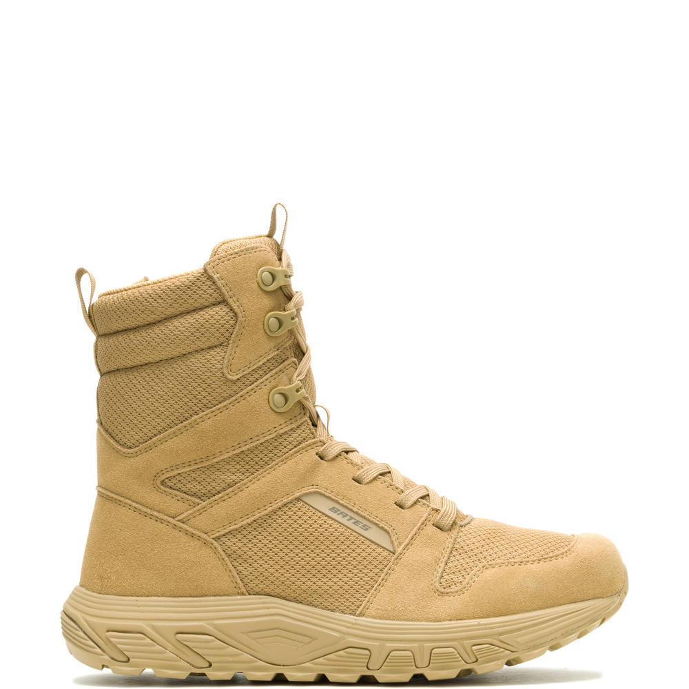Bates Rush 2 Tall Side Zip Men's Tactical Boot - Coyote - E02278 7 / Medium / Coyote - Overlook Boots