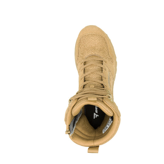Bates Rush 2 Tall Side Zip Men's Tactical Boot - Coyote - E02278 - Overlook Boots