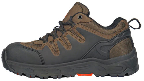 Hoss Men's Eric Lo Soft Toe Slip Resistant Work Shoe - Brown - 50230 - Overlook Boots
