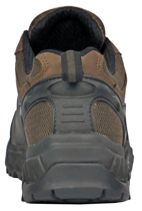 Hoss Men's Eric Lo Soft Toe Slip Resistant Work Shoe - Brown - 50230 - Overlook Boots