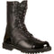 Rocky Men's 10" Soft Toe Waterproof Side Zipper 200G Jump Boot - Black - FQ0002095 7 / Medium / Black - Overlook Boots