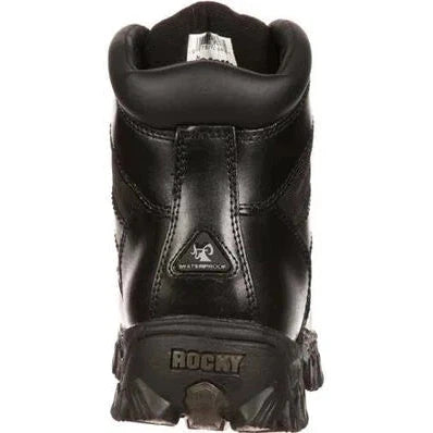 Rocky Men's Alpha Force 6" Soft Toe Waterproof Public Service Boot -Black- FQ0002167 - Overlook Boots