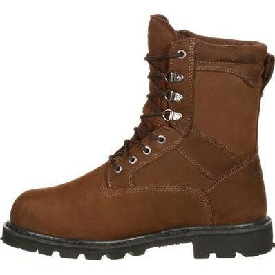 Rocky Ranger 9" Steel Toe Waterproof 600G Insulated Work Boot -Brown- FQ0006223 - Overlook Boots