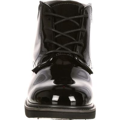 Rocky Men's Dress Leather High Gloss 5" Soft Toe Water Resistant Chukka Service Boot- FQ00500-8 - Overlook Boots