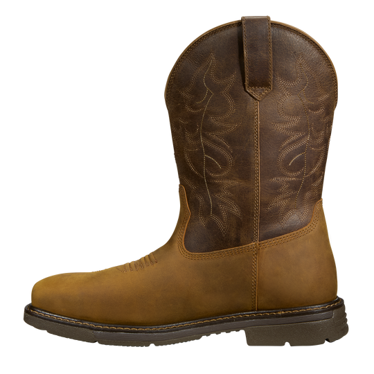 Carhartt Men's Montana 11" Nano Toe WP Wellington Work Boot - Brown - FQ1414-M - Overlook Boots