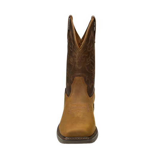 Carhartt Men's Montana 11" Nano Toe WP Wellington Work Boot - Brown - FQ1414-M - Overlook Boots