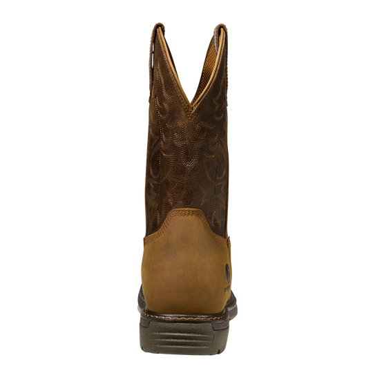 Carhartt Men's Montana 11" Soft Toe WP Wellington Work Boot - Brown - FQ1014-M - Overlook Boots