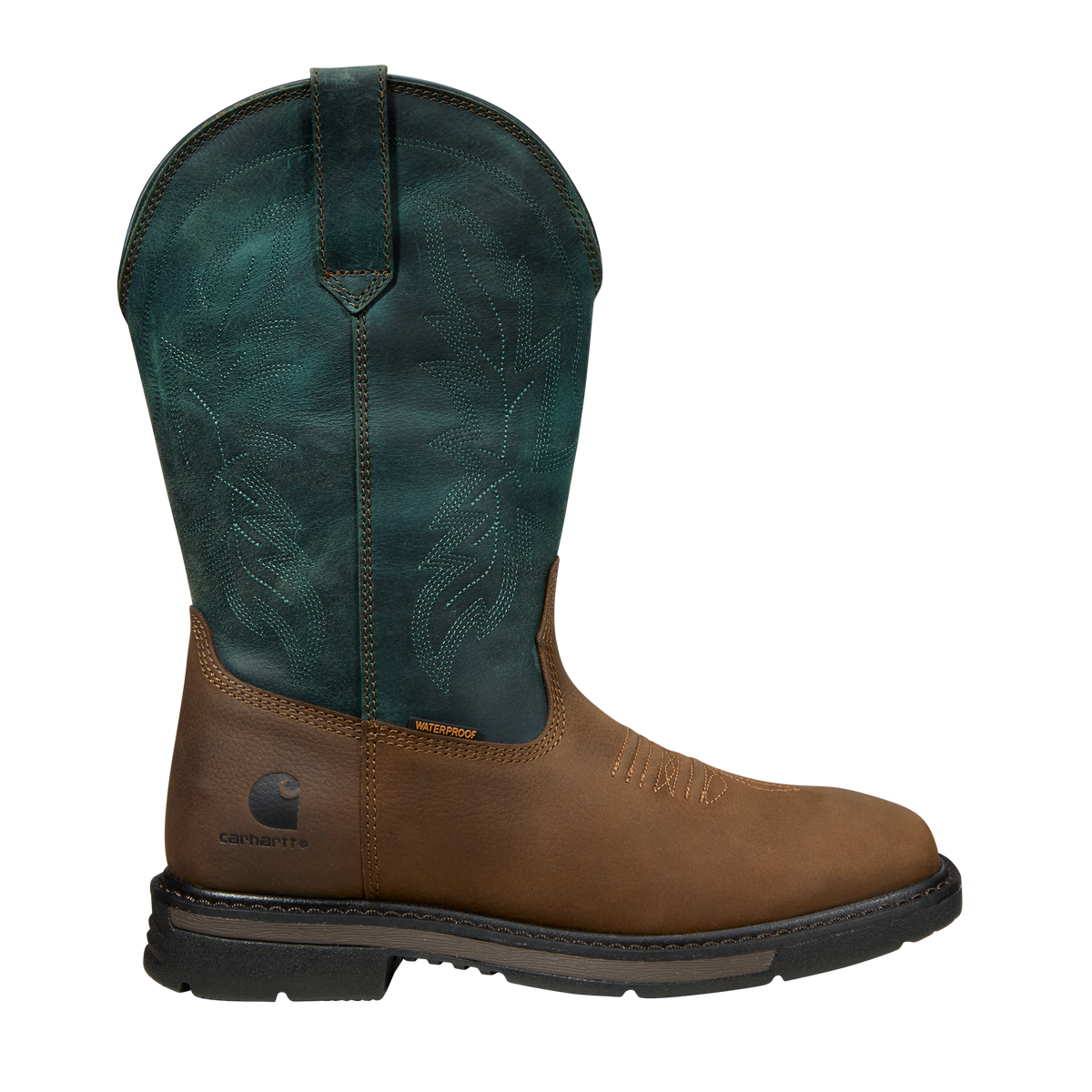 Carhartt Women's Montana 11" Soft Toe WP Wellington Boot - Brown - FQ1033-W 6 / Medium / Brown - Overlook Boots