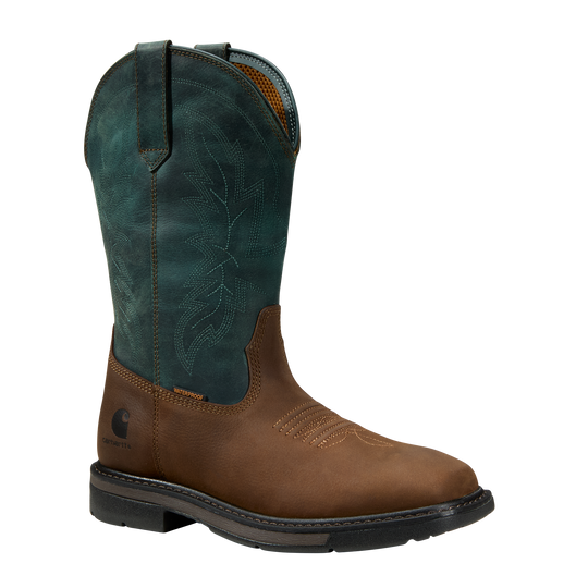 Carhartt Women's Montana 11" Soft Toe WP Wellington Boot - Brown - FQ1033-W - Overlook Boots