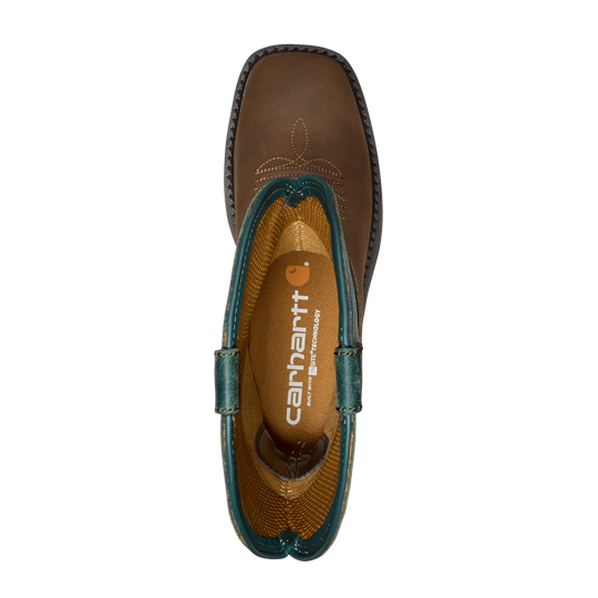 Carhartt Women's Montana 11" Soft Toe WP Wellington Boot - Brown - FQ1033-W - Overlook Boots