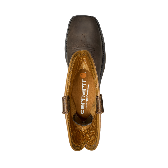 Carhartt Women's Montana 11" Nano Toe WP Wellington Work Boot - Brown - FQ1425-W - Overlook Boots