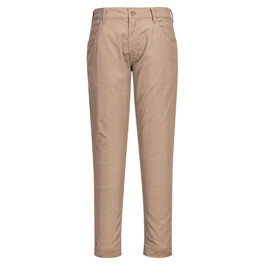 Portwest Bizflame 88/12 Flex FR Pants - Khaki - FR404 30 / Brown - Overlook Boots