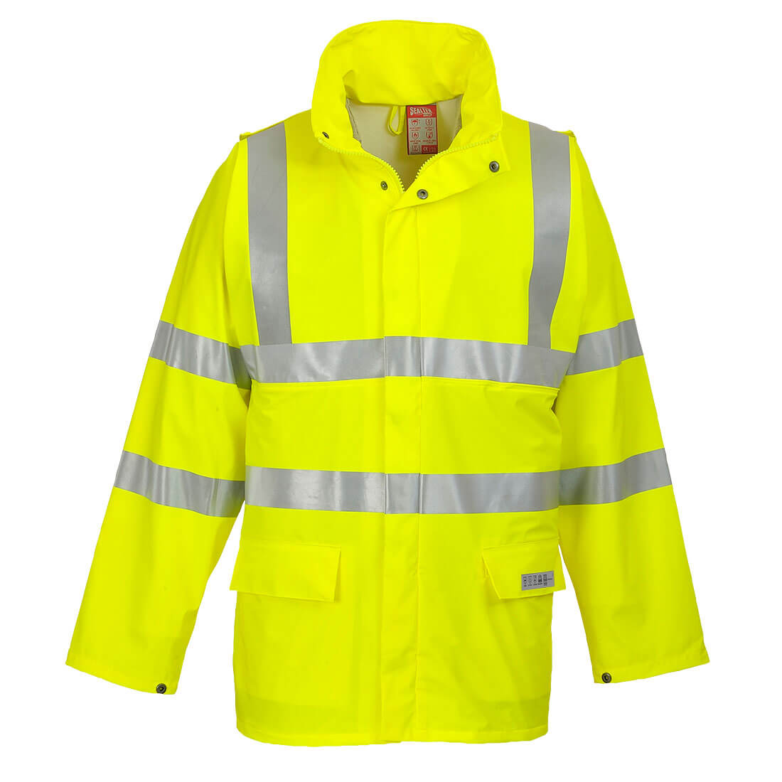 Portwest Sealtex Flame Hi-Vis FR Jacket - Yellow - FR41 Small / Yellow - Overlook Boots