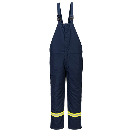 Portwest Bizflame Work Insulated FR Bib Overall - Navy - FR422 Small / Blue / Navy - Overlook Boots