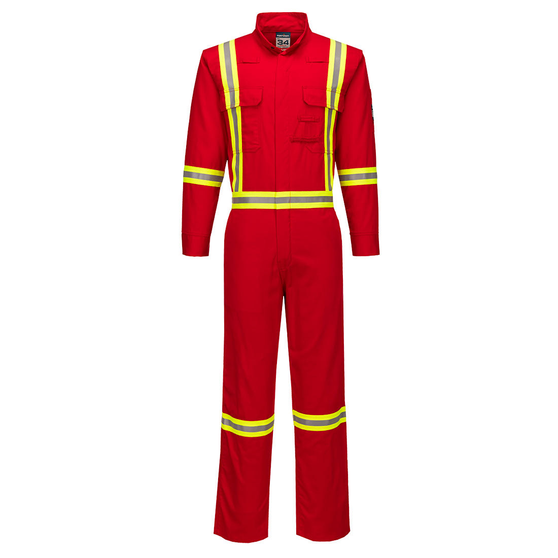 Portwest Bizflame 88/12 X Back 2” Iona Xtra FR Coverall - Red Tall - FR511 36 / Red - Overlook Boots