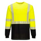 Portwest Modaflame Knit Hi-Vis Two Tone FR Crew - Yellow/Black - FR709 Small / Yellow - Overlook Boots
