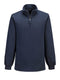 Portwest Bizflame Knit 1/4 Zipper FR Sweatshirt - Navy - FR726 Medium / Blue / Navy - Overlook Boots