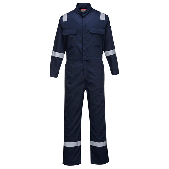 Portwest Bizflame 88/12 Iona FR Coverall - Navy - FR94 Small / Blue / Navy - Overlook Boots