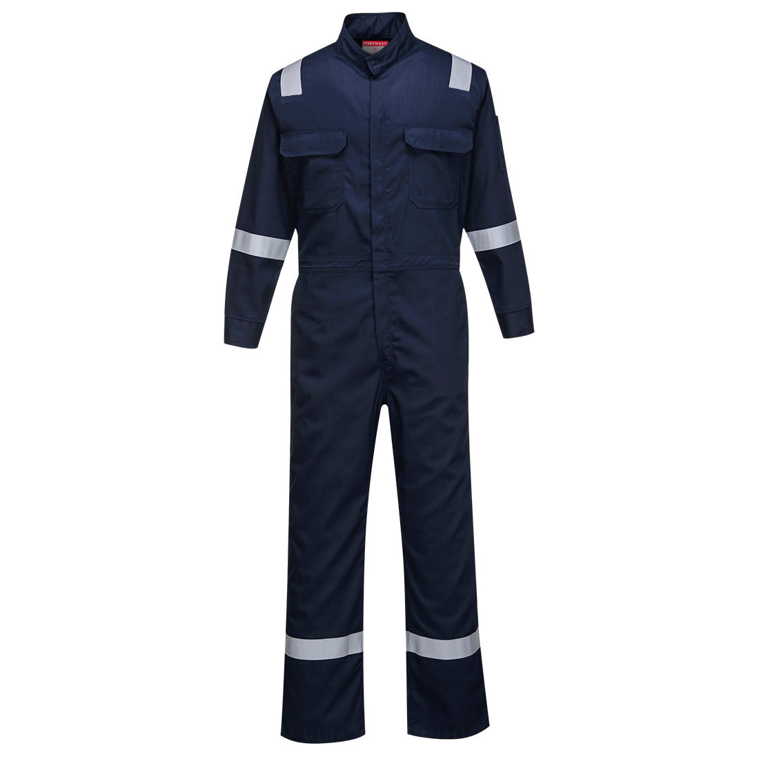 Portwest Bizflame 88/12 Iona FR Coverall - Navy Tall - FR94 Medium / Blue / Navy - Overlook Boots