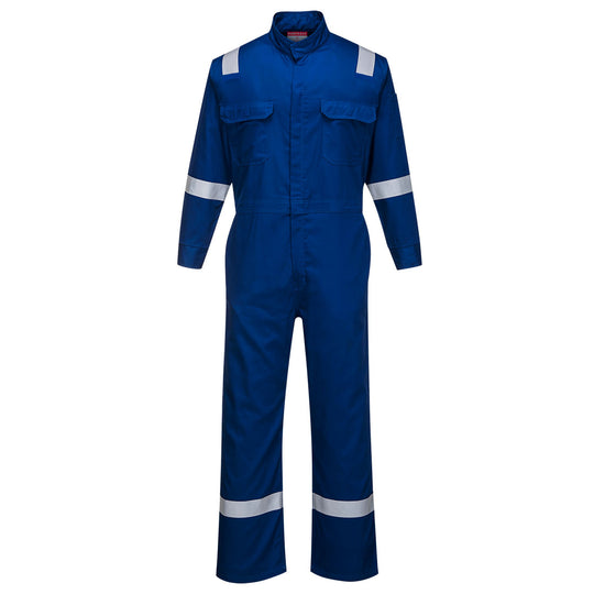 Portwest Bizflame 88/12 Iona FR Coverall - Royal Blue - FR94 Small / Blue / Navy - Overlook Boots