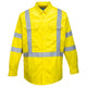Portwest Bizflame 88/12 Hi-Vis FR Shirt - Yellow - FR95 Small / Yellow - Overlook Boots