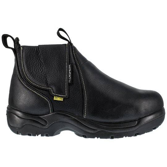 Florsheim Men's Hercules 6" Steel Toe Release Work Boot - Black - FE690 - Overlook Boots