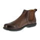 Florsheim Loedin Bota de Trabajo para Hombre, Punta de Acero, Dos Paneles Elásticos - Café - FS2031 - Imagen 4