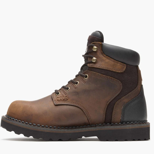 Georgia Men's Brookville 6" Steel Toe Waterproof Work Boot - Brown - G7334 - Overlook Boots