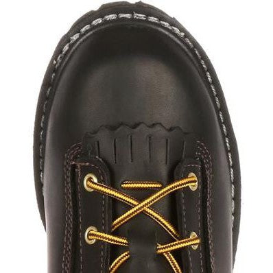Georgia Men's Lace To Toe GORE-TEX 8" Soft Toe Waterproof 200G Ins Work Boot- Black- G8040 - Overlook Boots