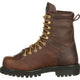 Georgia Men's Lace To Toe 8" Soft Toe Waterproof Work Boot- Chocolate- G8041 - Overlook Boots
