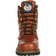 Georgia Men's Hammer 8" Steel Internal Metguard Work Boot -Brown- G8315 - Overlook Boots