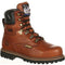 Georgia Men's Hammer 8" Steel Internal Metguard Work Boot -Brown- G8315 8 / Medium / Brown - Overlook Boots