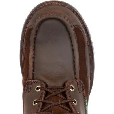 Georgia Men's Athens 8" Soft Toe Waterproof Work Boot - Brown - G9453 - Overlook Boots