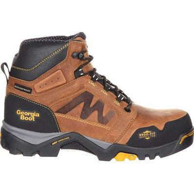 Georgia Men's Amplitude 6" Composite Toe Waterproof Work Boot - GB00129 - Overlook Boots