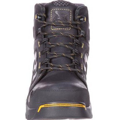 Georgia Men's Amplitude 6" Composite Toe Waterproof Work Boot- Black- GB00130 - Overlook Boots