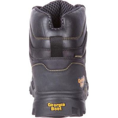 Georgia Men's Amplitude 6" Composite Toe Waterproof Work Boot- Black- GB00130 - Overlook Boots