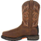 Georgia Men's Carbo-Tec Lightweight 11" Steel Toe Waterproof Western Work Boot Brown - GB00264 - Overlook Boots