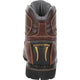 Georgia Men's Amp Lightweight Low-Heel Logger 6" Waterproof Work Boot - Brown - GB00270 - Overlook Boots