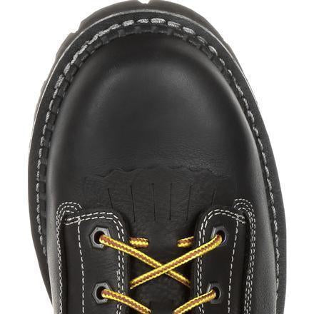 Georgia Men's Amp Lightweight Logger 9" Composite Toe Waterproof Work Boot - Black - GB00272 - Overlook Boots