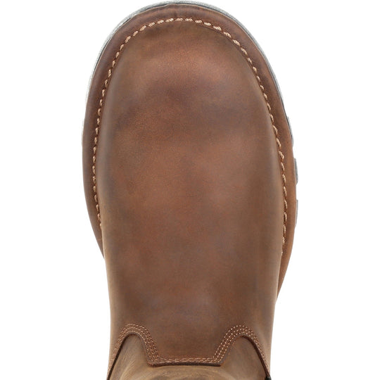 Georgia Men's Eagle One 10" Soft Toe Waterproof Work Boot - Brown - GB00314 - Overlook Boots