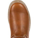 Georgia Men's Amped Lightweight Wedge Pull-On Soft Toe Work Boot - Brown - GB00349 - Overlook Boots
