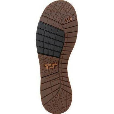 Georgia Men's Amped Lightweight Wedge Steel Toe Waterproof Work Boot - Brown - GB00351 - Overlook Boots
