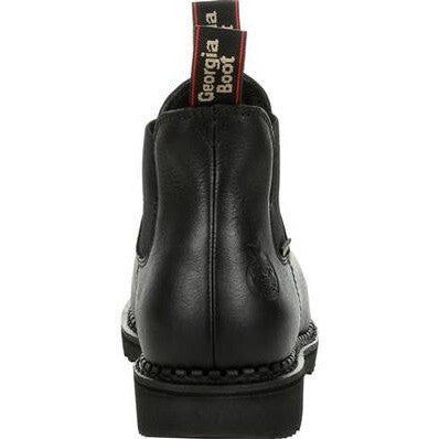 Georgia Giant Bota de Trabajo Chelsea para Hombre, 6 Pulgadas, Impermeable, Antideslizante - Negro - GB00376 - Imagen 5