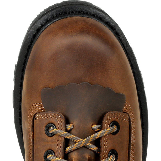 Georgia Men's LTX 8" Soft Toe Waterproof Carbo-Tec Work Boot- Brown - GB00392 - Overlook Boots