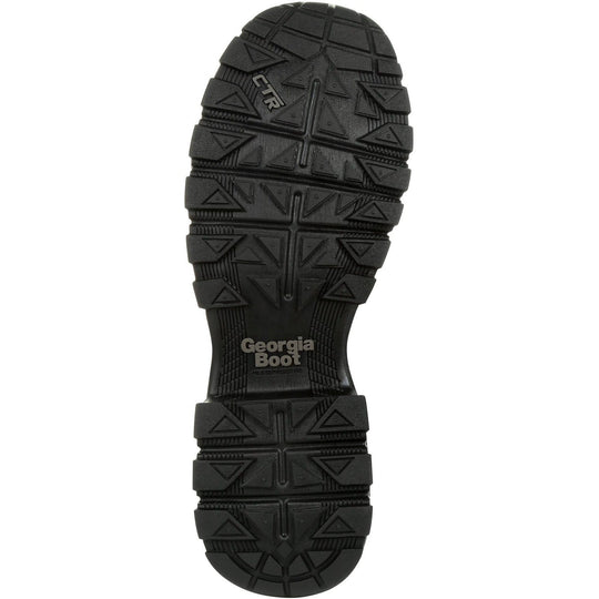 Georgia Men's Eagle Trail 6" Soft toe Waterproof Hiker Work Boot - Brown - GB00402 - Overlook Boots
