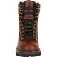 Georgia Women's Amped Lightweight Logger Alloy Toe Waterproof Work Boot - Brown - GB00428 - Overlook Boots