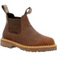 Georgia Women's Giant Revamp 5" Waterproof Pull-On Chelsea Boot Brown- GB00432 6 / Medium / Brown - Overlook Boots